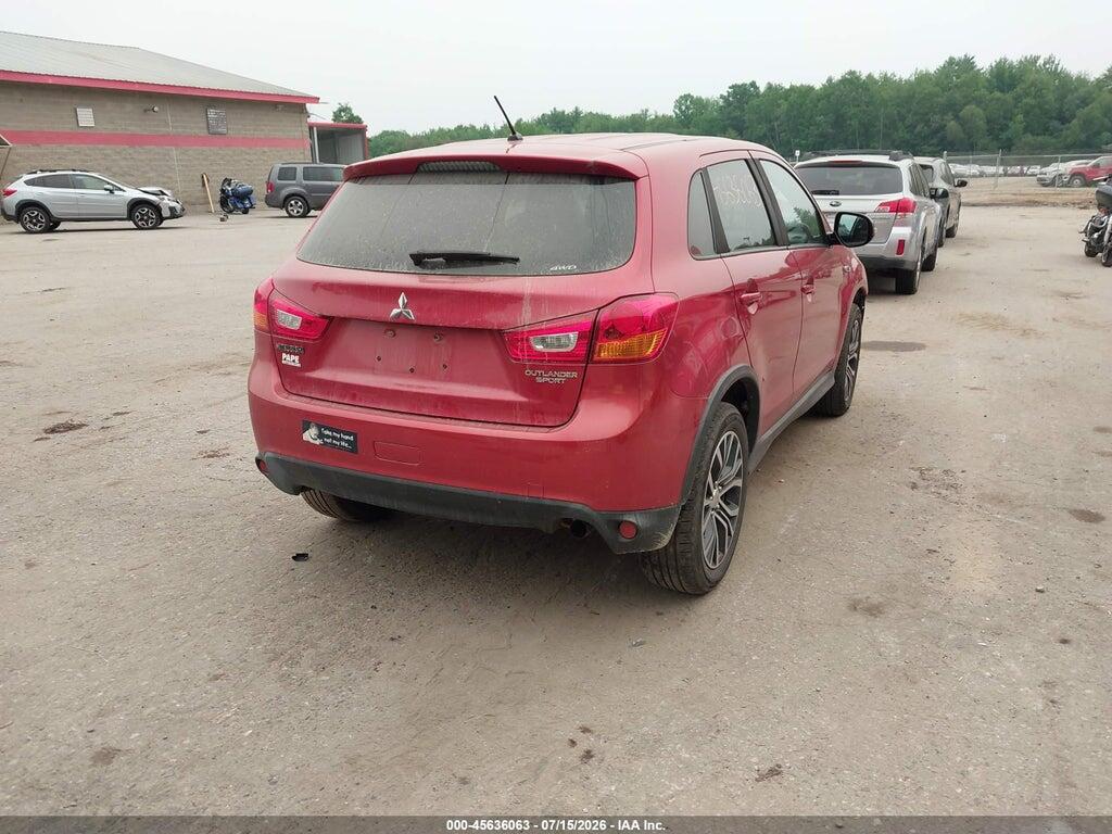 JA4AR3AU4GZ063048 2016 MITSUBISHI OUTLANDER SPORT photo no. 4