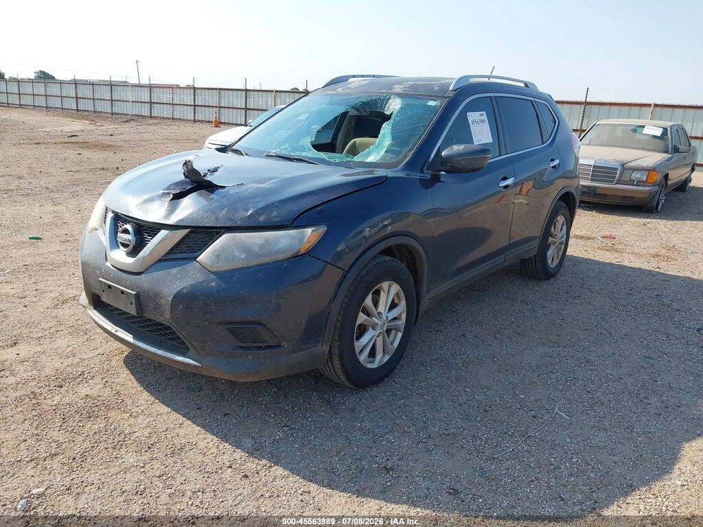 KNMAT2MT9GP723312 2016 NISSAN ROGUE photo no. 2