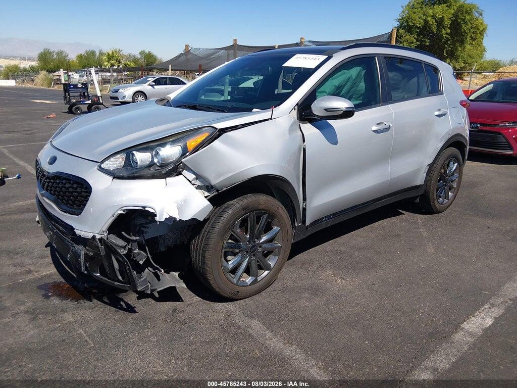 KNDP63AC0M7872036 2021 KIA SPORTAGE photo no. 2