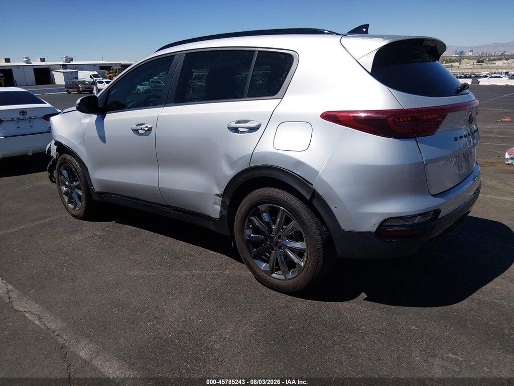 KNDP63AC0M7872036 2021 KIA SPORTAGE photo no. 3