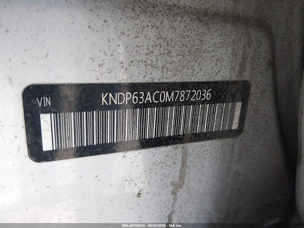 KNDP63AC0M7872036 2021 KIA SPORTAGE photo no. 9