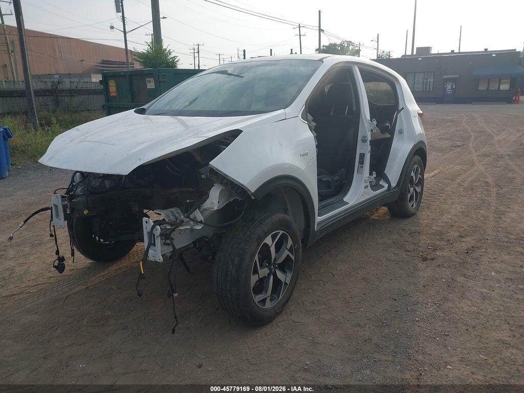 KNDPMCAC2M7929598 2021 KIA SPORTAGE photo no. 2
