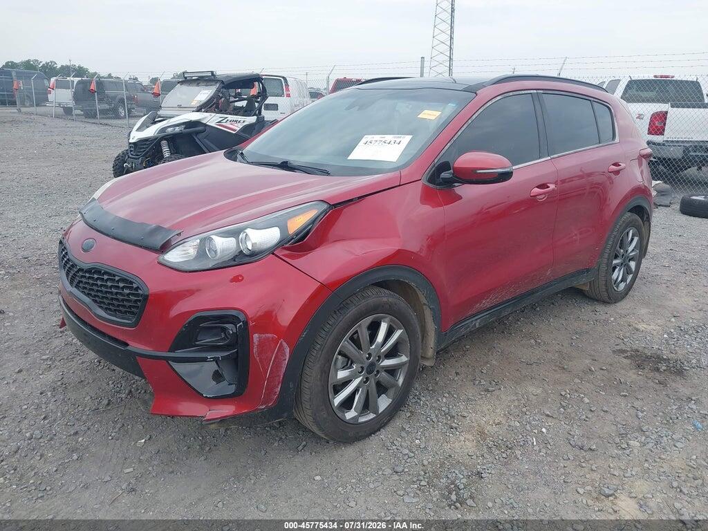 KNDP63AC9M7854232 2021 KIA SPORTAGE photo no. 2