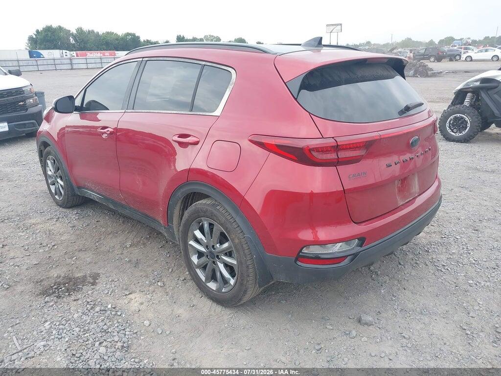 KNDP63AC9M7854232 2021 KIA SPORTAGE photo no. 3