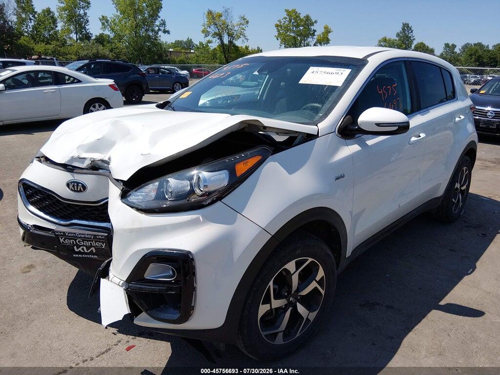 KNDPMCAC8M7920033 2021 KIA SPORTAGE photo no. 2