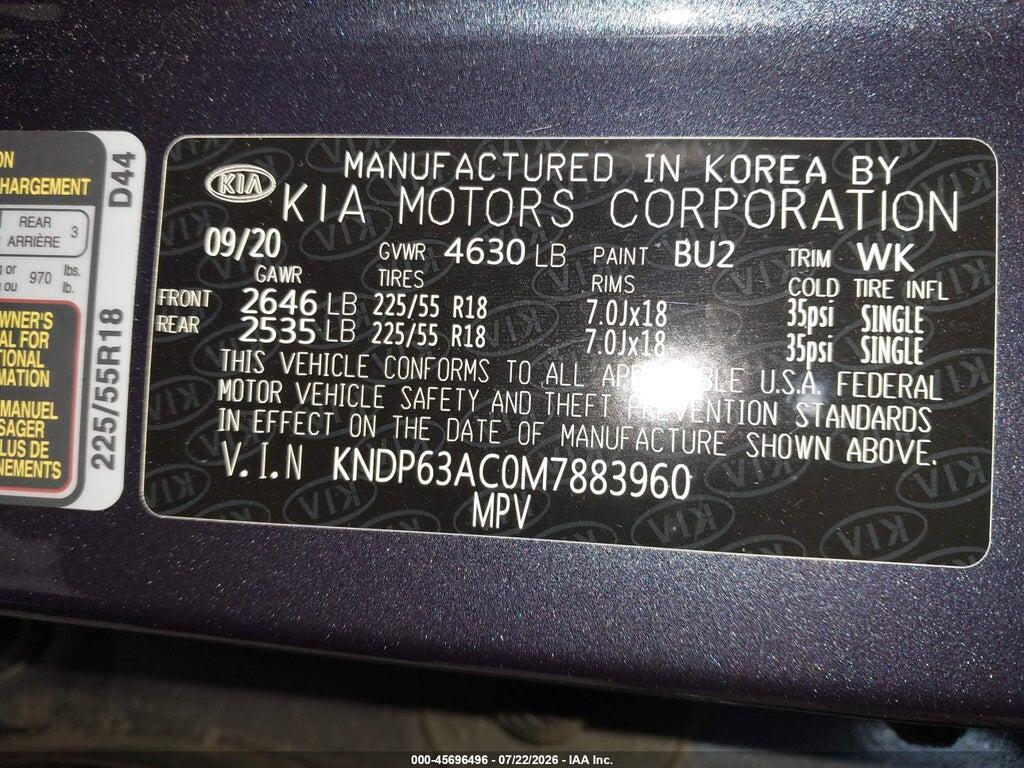KNDP63AC0M7883960 2021 KIA SPORTAGE photo no. 9