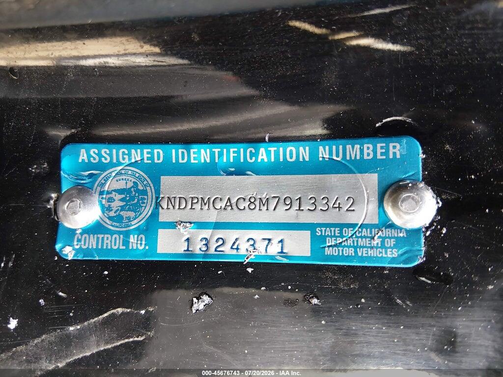 KNDPMCAC8M7913342 2021 KIA SPORTAGE photo no. 9
