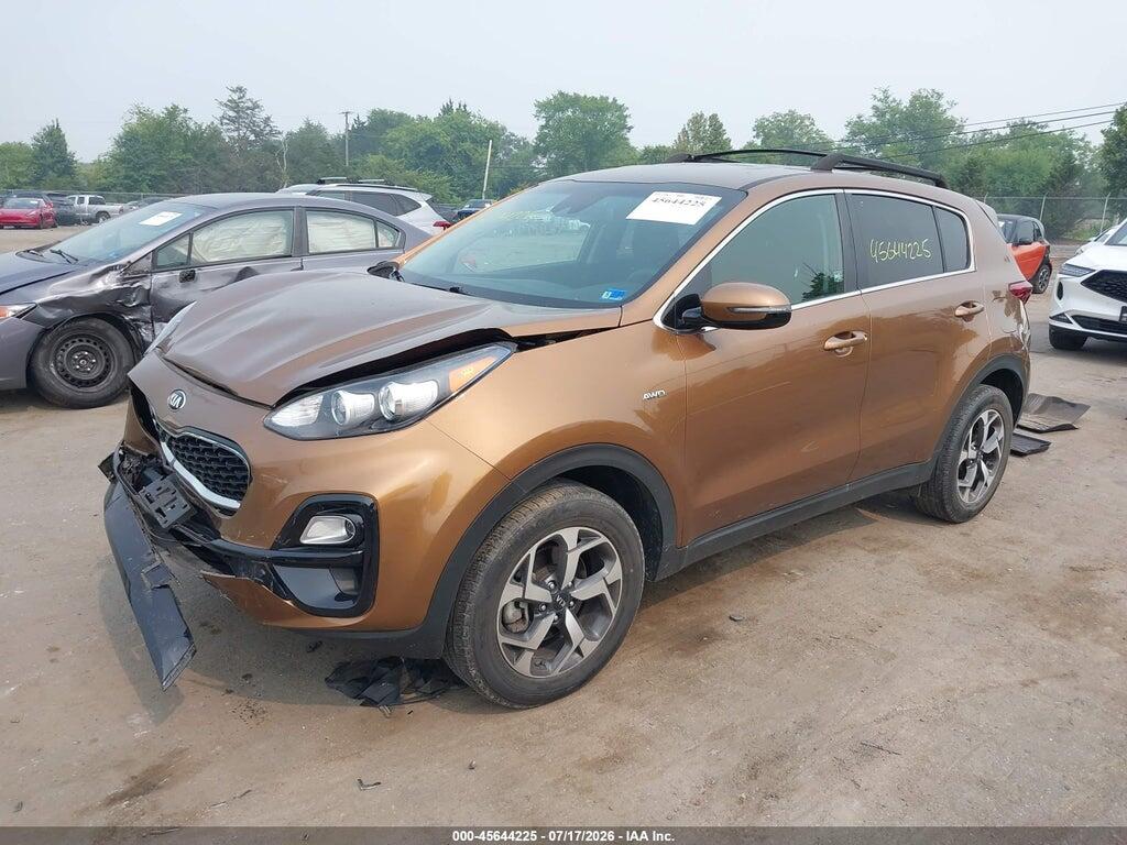 KNDPMCACXM7847585 2021 KIA SPORTAGE photo no. 2