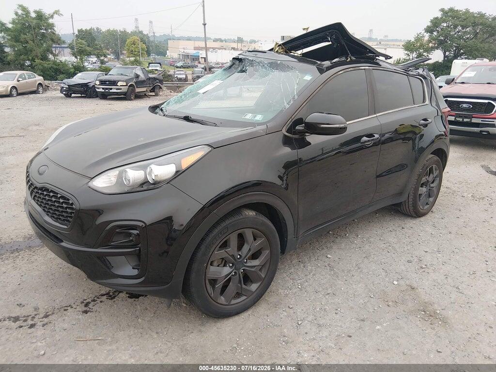 KNDP6CAC6M7887589 2021 KIA SPORTAGE photo no. 2
