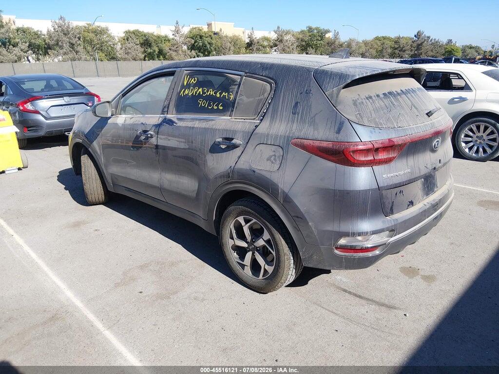KNDPM3AC6M7901366 2021 KIA SPORTAGE photo no. 3