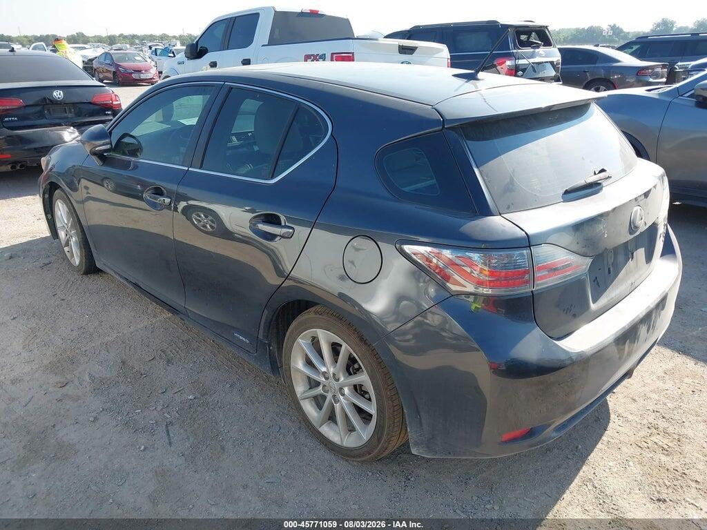 JTHKD5BH0B2029923 2011 LEXUS CT 200H photo no. 3