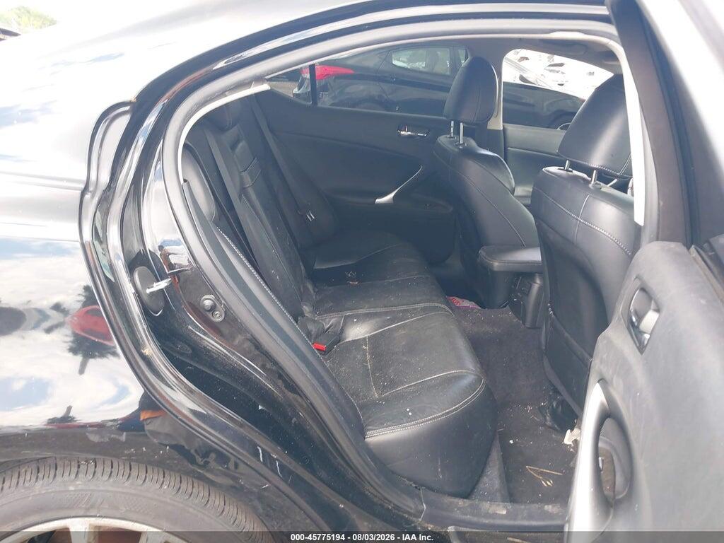 JTHCF5C21B5047676 2011 LEXUS IS 250 photo no. 8