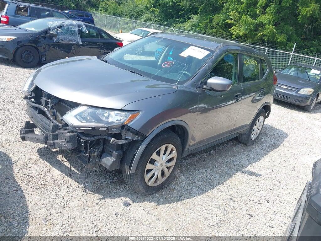 KNMAT2MV5HP613862 2017 NISSAN ROGUE photo no. 2