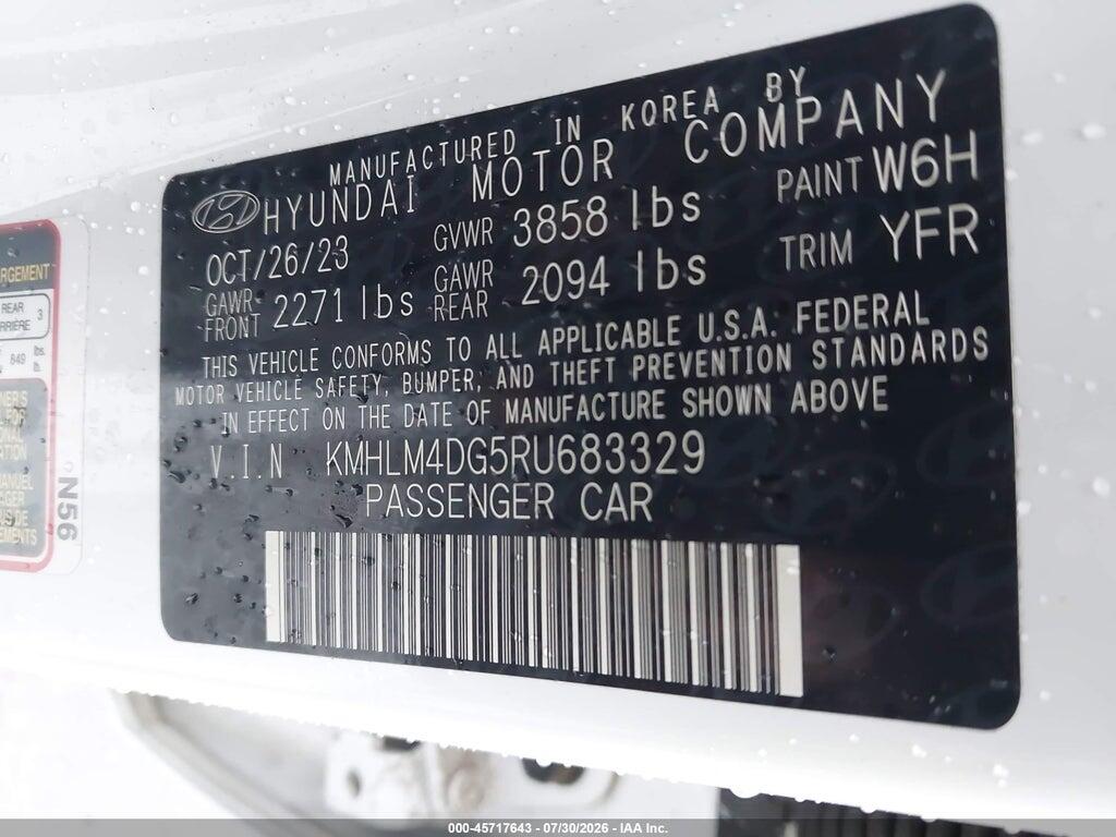 KMHLM4DG5RU683329 2024 HYUNDAI ELANTRA photo no. 9