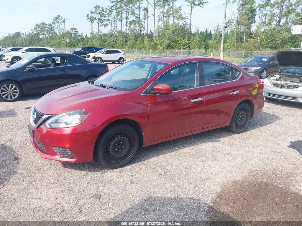 3N1AB7AP0HL643758 2017 NISSAN SENTRA photo no. 2