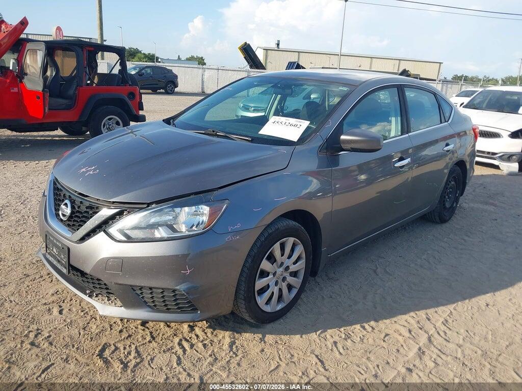 3N1AB7AP7HY273332 2017 NISSAN SENTRA photo no. 2