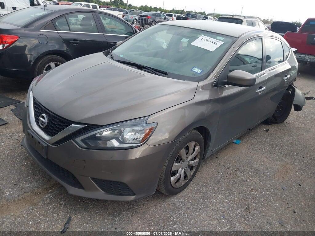 3N1AB7AP1HL654672 2017 NISSAN SENTRA photo no. 2