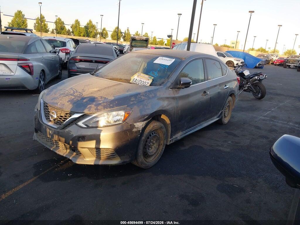 3N1AB7AP1HY342340 2017 NISSAN SENTRA photo no. 2