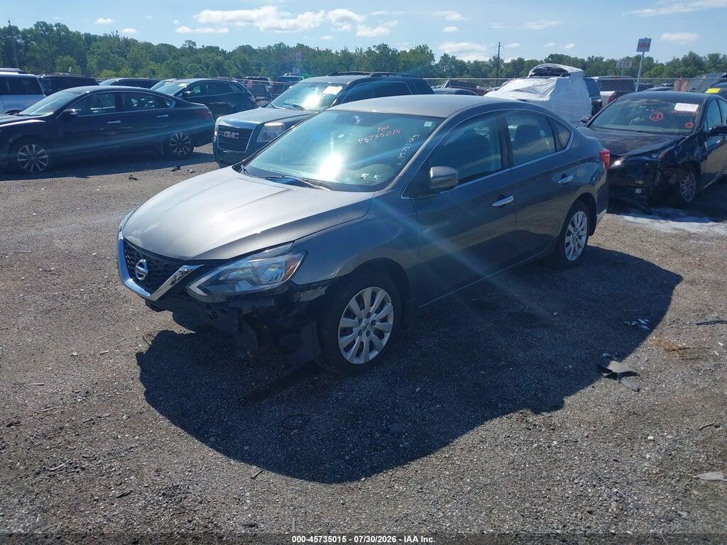 3N1AB7AP0HY354513 2017 NISSAN SENTRA photo no. 2