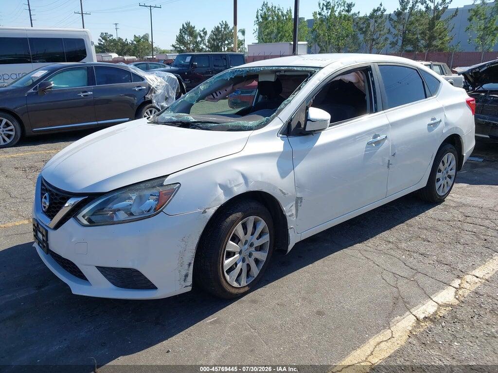 3N1AB7AP3HL710398 2017 NISSAN SENTRA photo no. 2