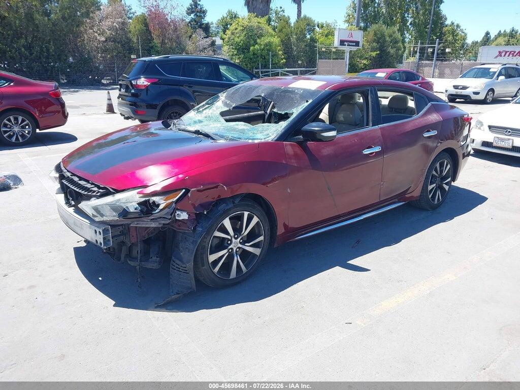 1N4AA6AP8GC445780 2016 NISSAN MAXIMA photo no. 2
