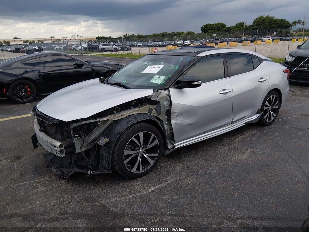 1N4AA6AP4GC413702 2016 NISSAN MAXIMA photo no. 2