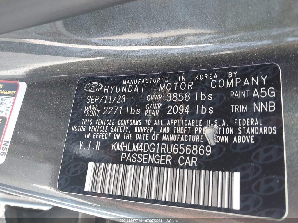 KMHLM4DG1RU656869 2024 HYUNDAI ELANTRA photo no. 9