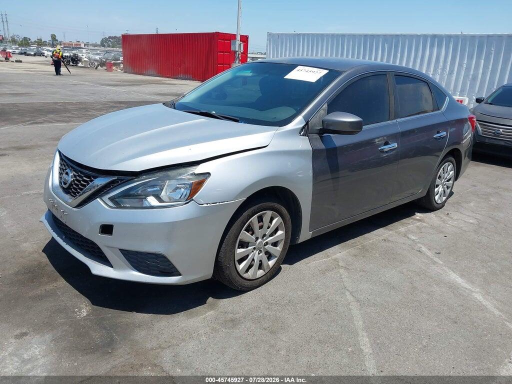 3N1AB7AP1HY243193 2017 NISSAN SENTRA photo no. 2