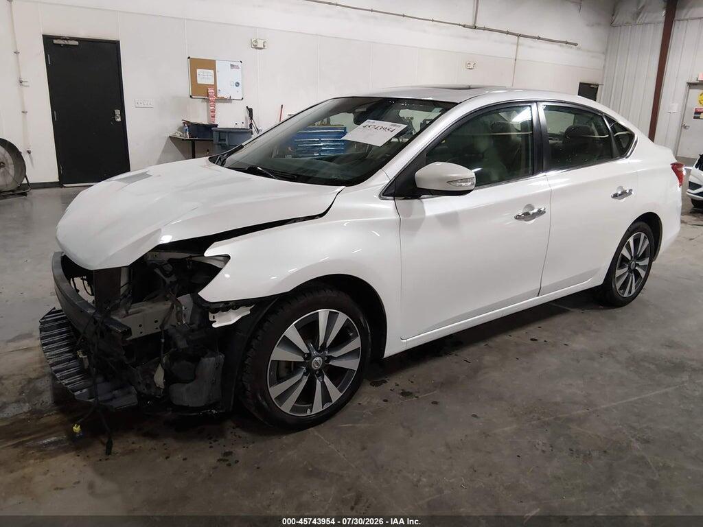 3N1AB7AP0HY343947 2017 NISSAN SENTRA photo no. 2
