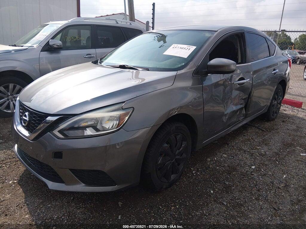 3N1AB7AP3HY360211 2017 NISSAN SENTRA photo no. 2
