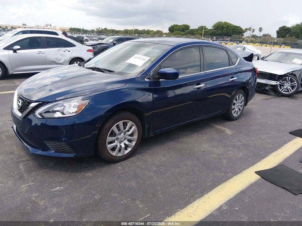 3N1AB7AP8HY325664 2017 NISSAN SENTRA photo no. 2