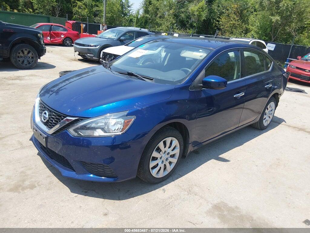 3N1AB7APXHY363266 2017 NISSAN SENTRA photo no. 2