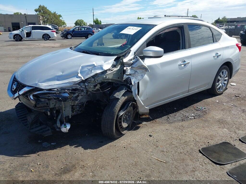 3N1AB7AP1HY302291 2017 NISSAN SENTRA photo no. 2