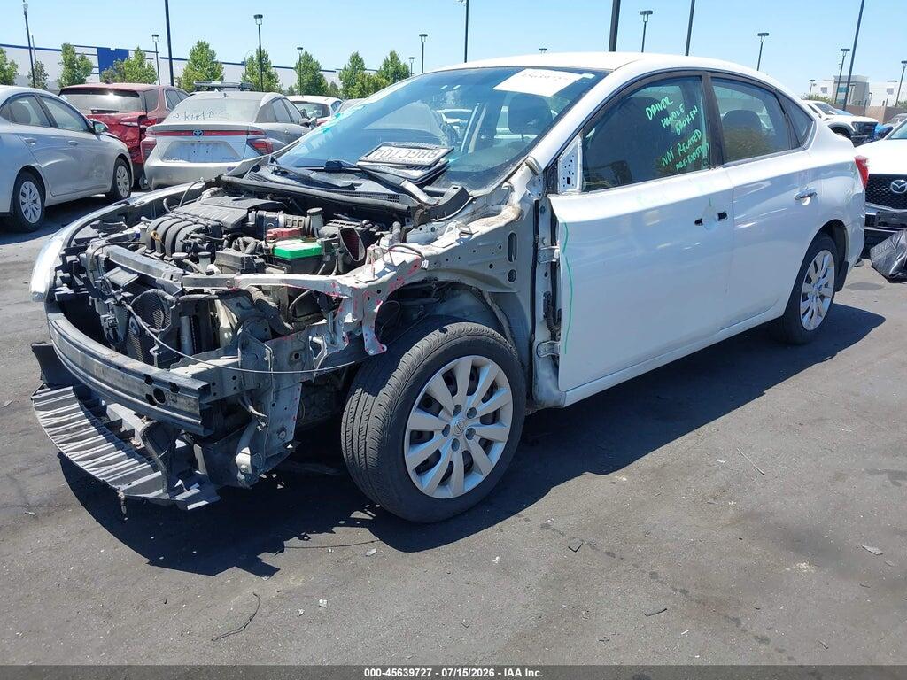 3N1AB7AP7HY333917 2017 NISSAN SENTRA photo no. 2