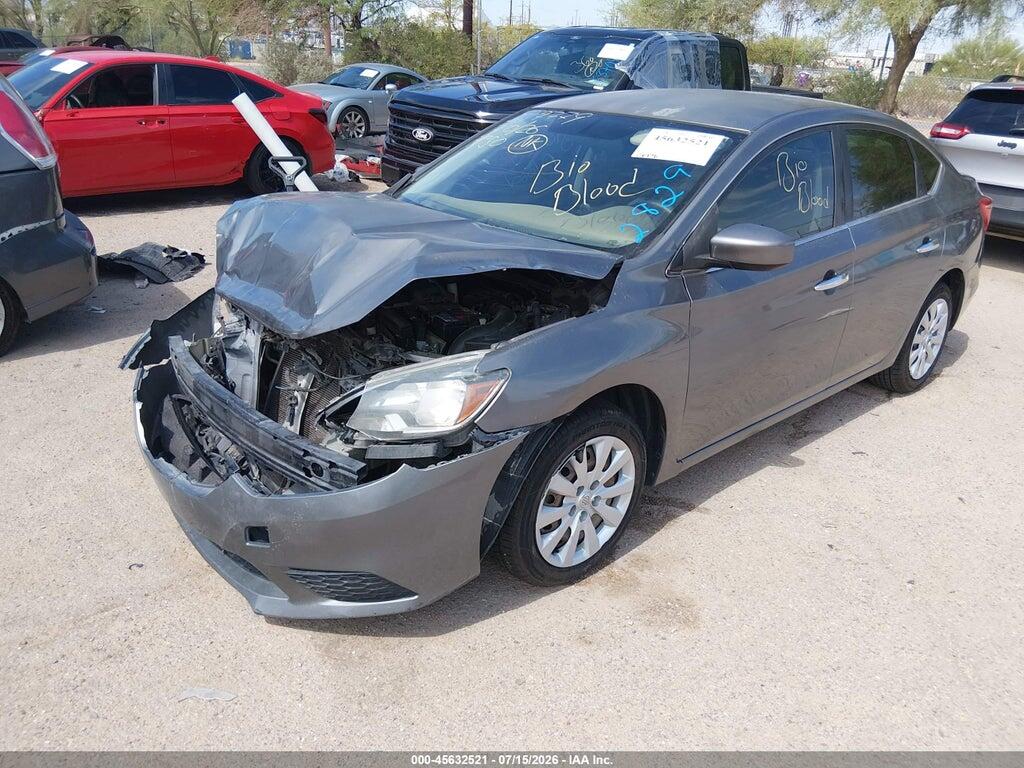 3N1AB7AP4HY282957 2017 NISSAN SENTRA photo no. 2