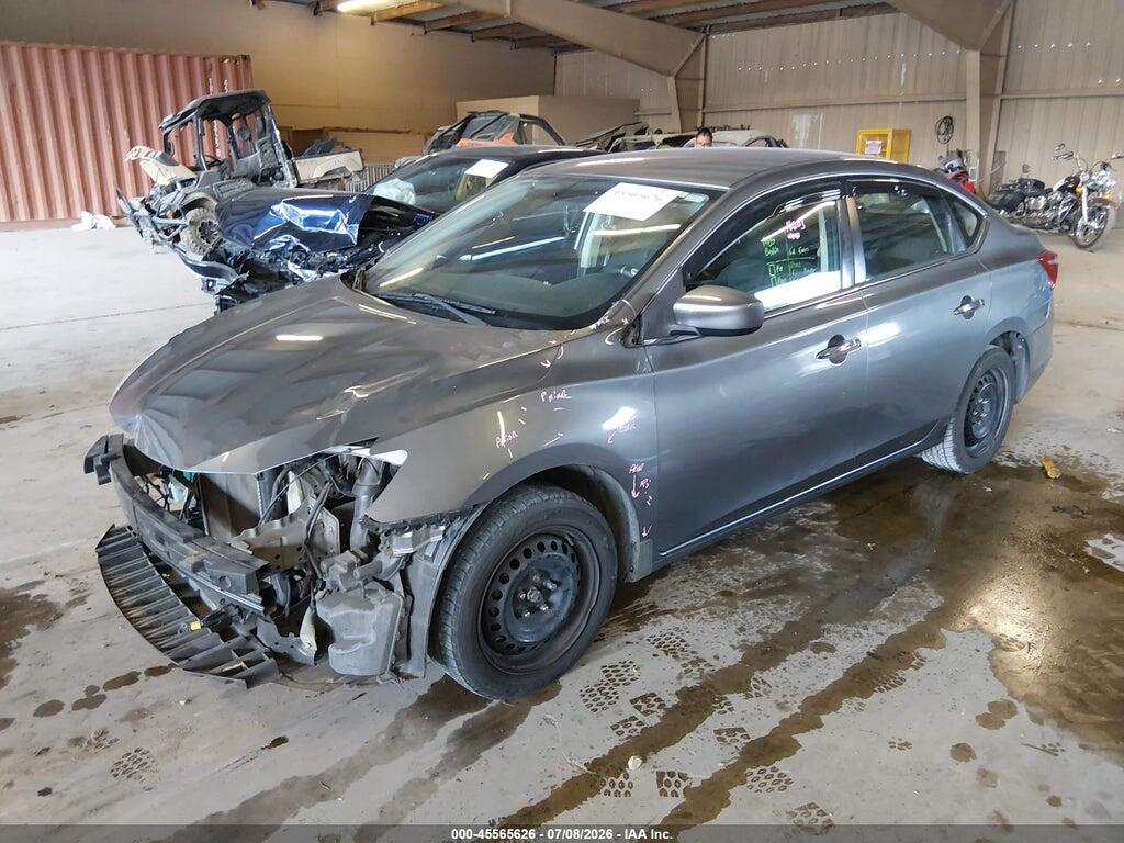 3N1AB7AP2HY386475 2017 NISSAN SENTRA photo no. 2