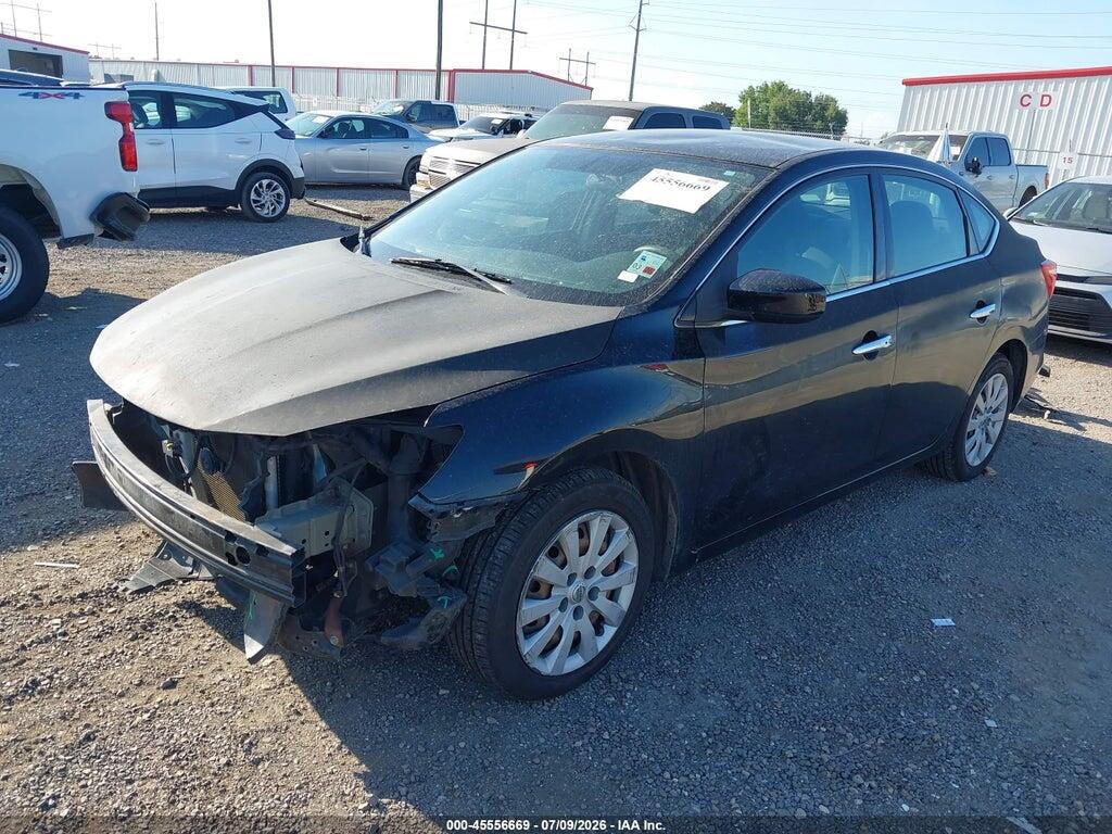 3N1AB7AP1HY360403 2017 NISSAN SENTRA photo no. 2