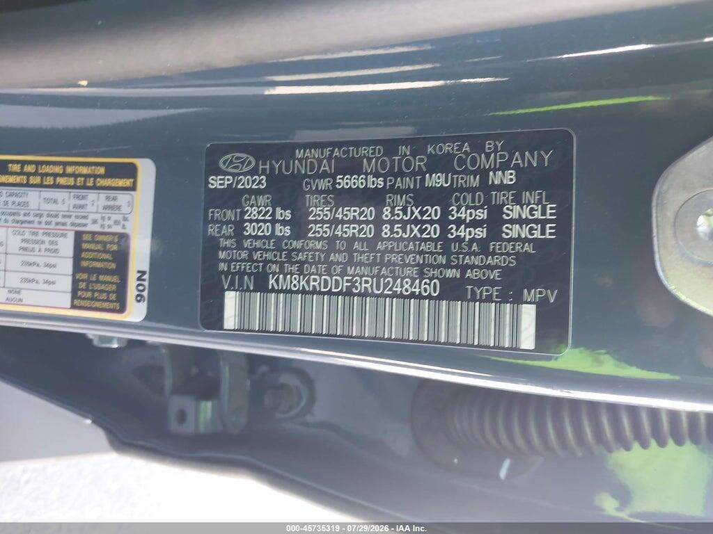KM8KRDDF3RU248460 2024 HYUNDAI IONIQ 5 photo no. 9