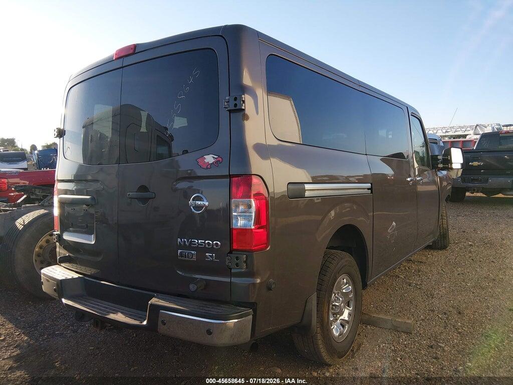 5BZAF0AA1GN854955 2016 NISSAN NV PASSENGER NV3500 HD photo no. 4