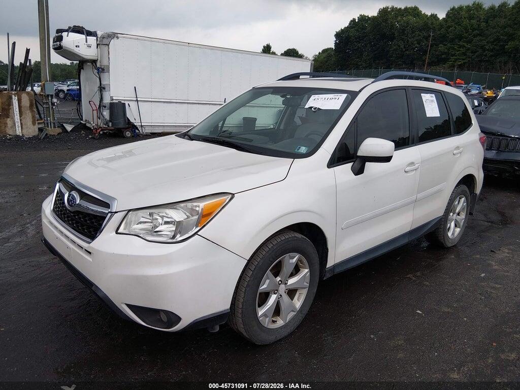 JF2SJAEC7EH436322 2014 SUBARU FORESTER photo no. 2