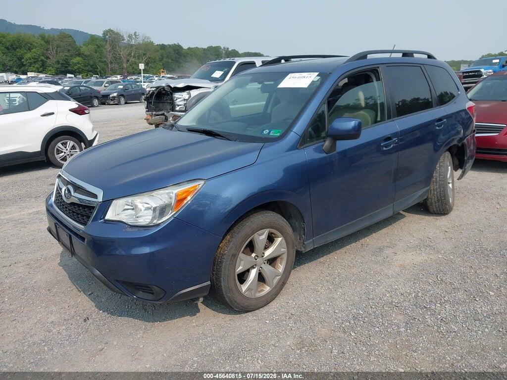 JF2SJAECXEH404531 2014 SUBARU FORESTER photo no. 2
