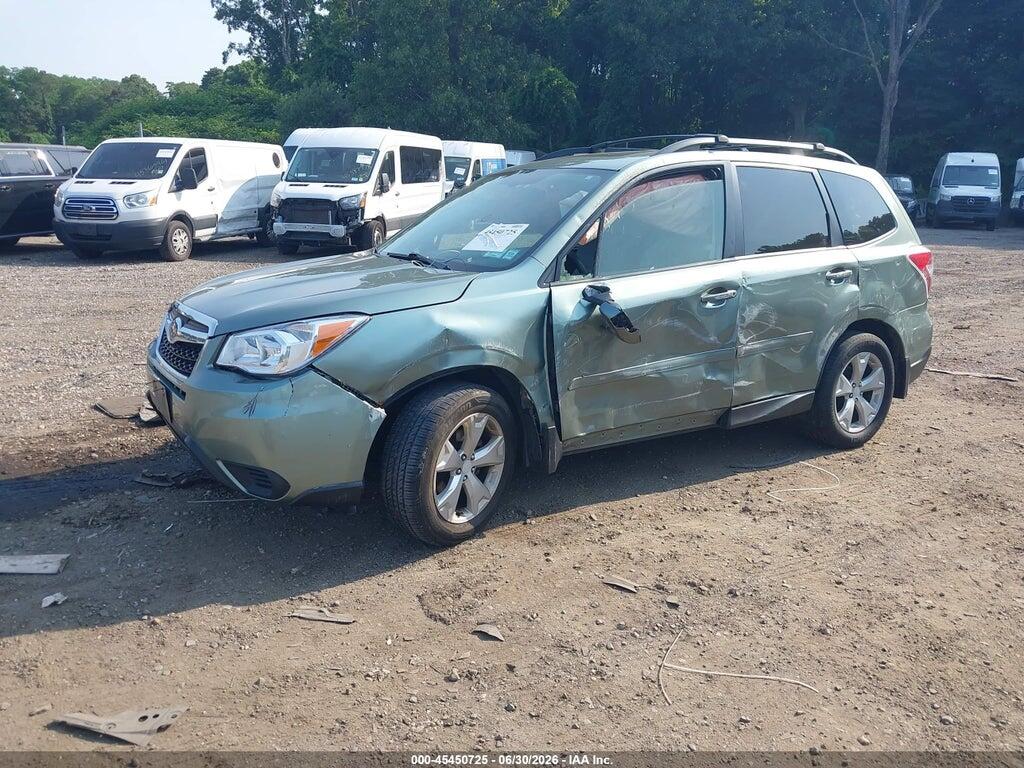 JF2SJAEC6EH538386 2014 SUBARU FORESTER photo no. 2