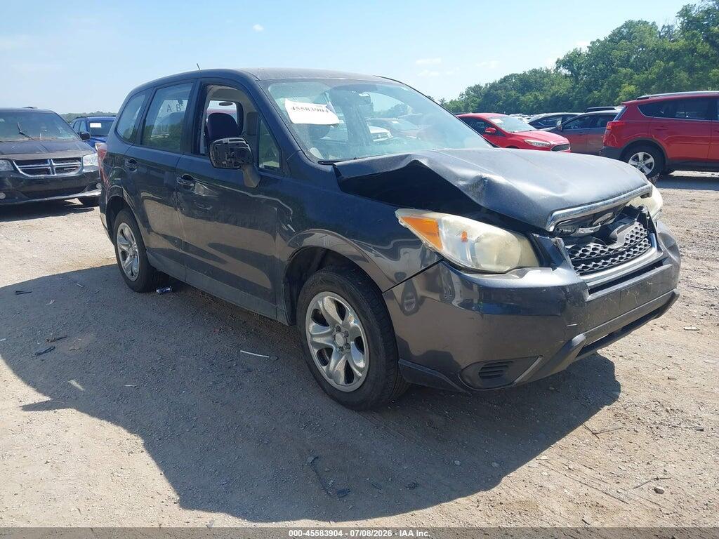 JF2SJAACXEH443545 2014 SUBARU FORESTER photo no. 1