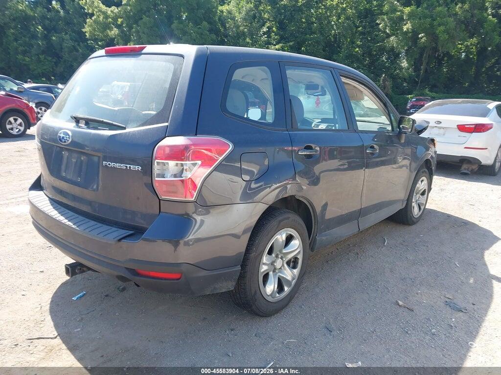 JF2SJAACXEH443545 2014 SUBARU FORESTER photo no. 4