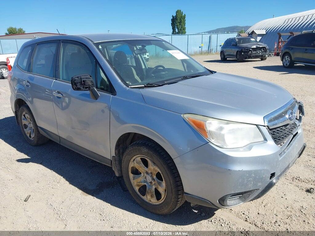 JF2SJAAC7EH436617 2014 SUBARU FORESTER photo no. 1