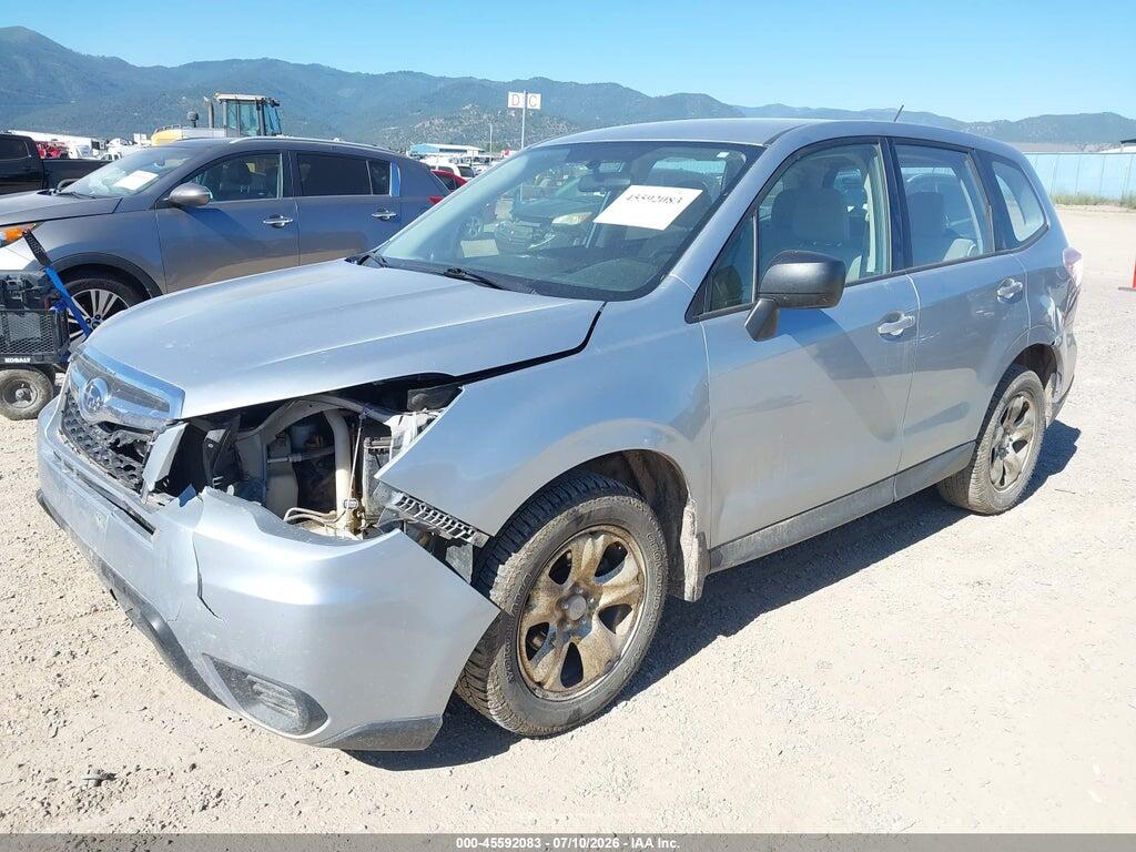 JF2SJAAC7EH436617 2014 SUBARU FORESTER photo no. 2