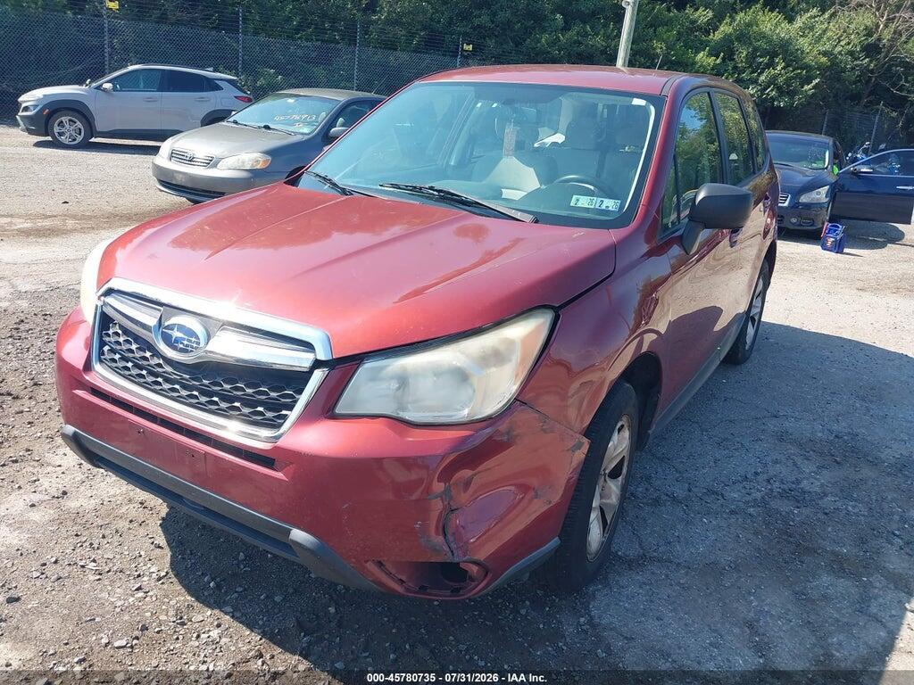 JF2SJAAC8EH413430 2014 SUBARU FORESTER photo no. 2