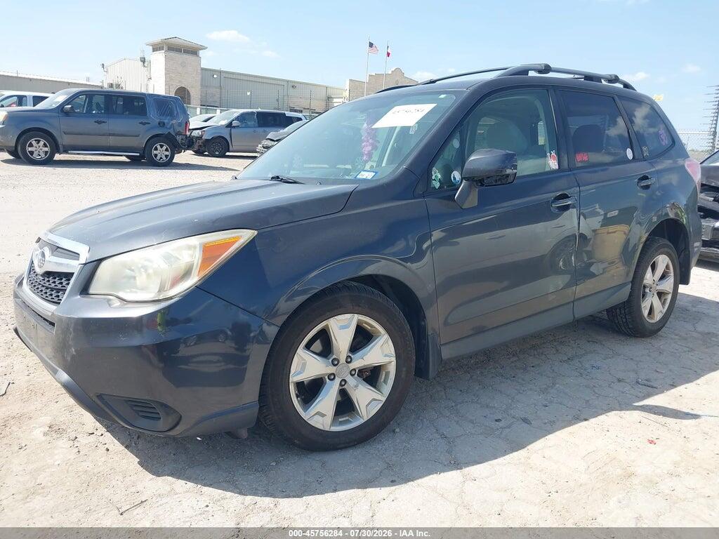 JF2SJAEC9EH406142 2014 SUBARU FORESTER photo no. 2
