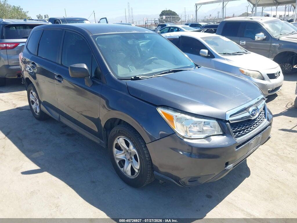 JF2SJAAC9EH447358 2014 SUBARU FORESTER photo no. 1