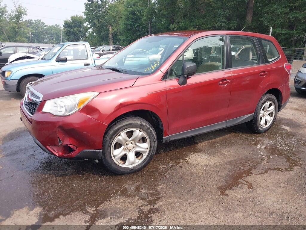 JF2SJAAC1EH521078 2014 SUBARU FORESTER photo no. 2